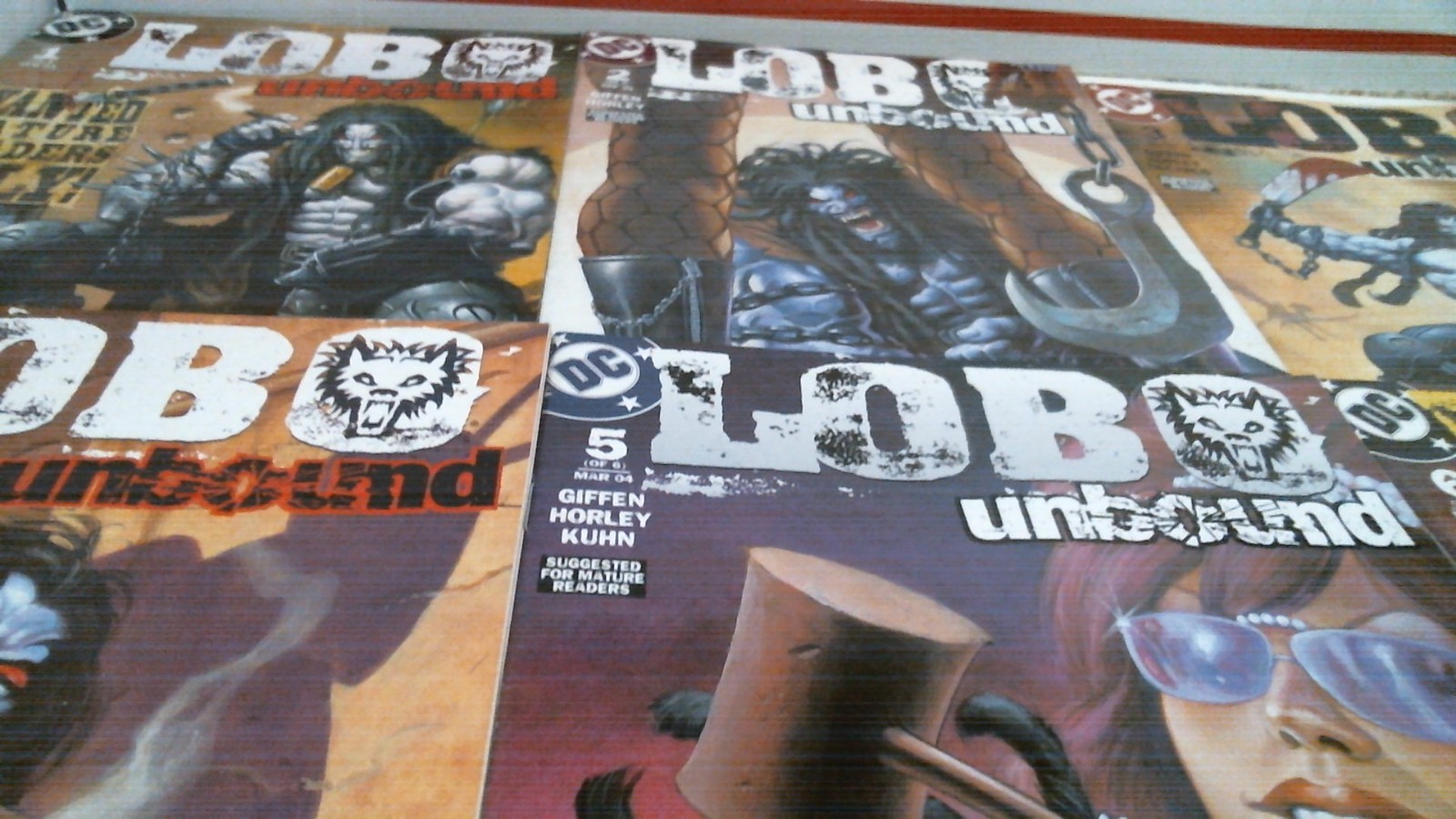 LOBO UNBOUND #1 2 3 4 5 6 (DC/2003/0126650) COMPLETE SET LOT OF 6 VF/NM