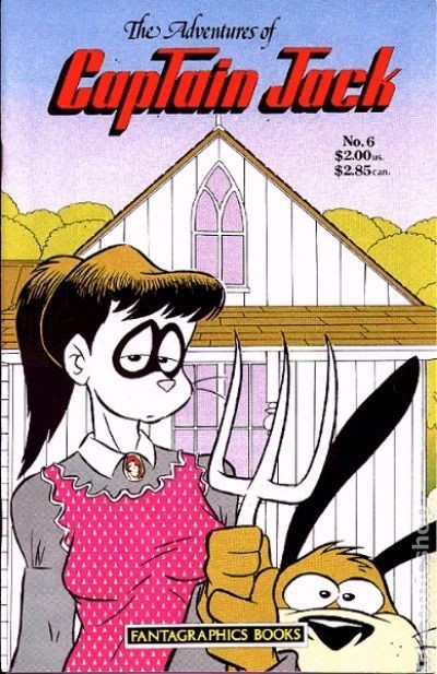 Adventures of Captain Jack #6 FN 1987 Stock Image