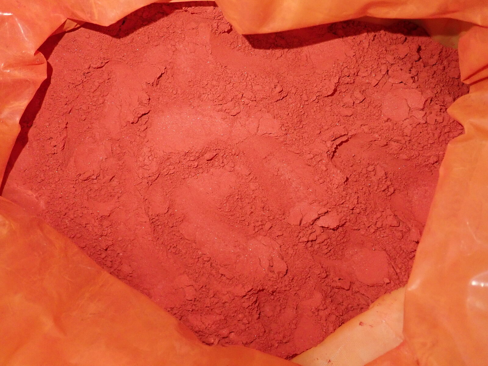 Powdered Cinnabar Crystal Native Pigment Material 150 gram Lot