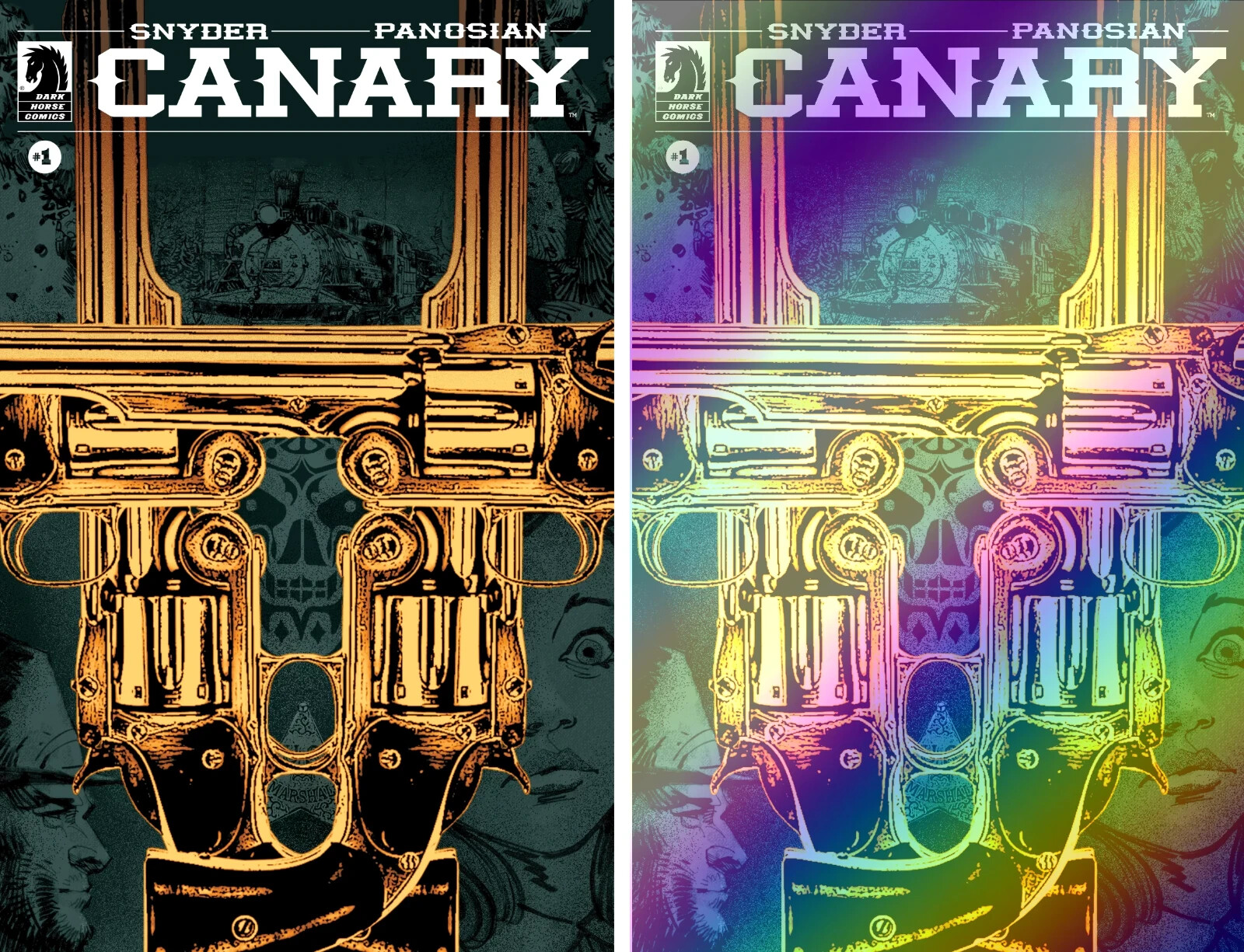CANARY #1 SET OF 2 (DAN PANOSIAN MAIN & FOIL COVERS) Comic Books ~ DARK HORSE