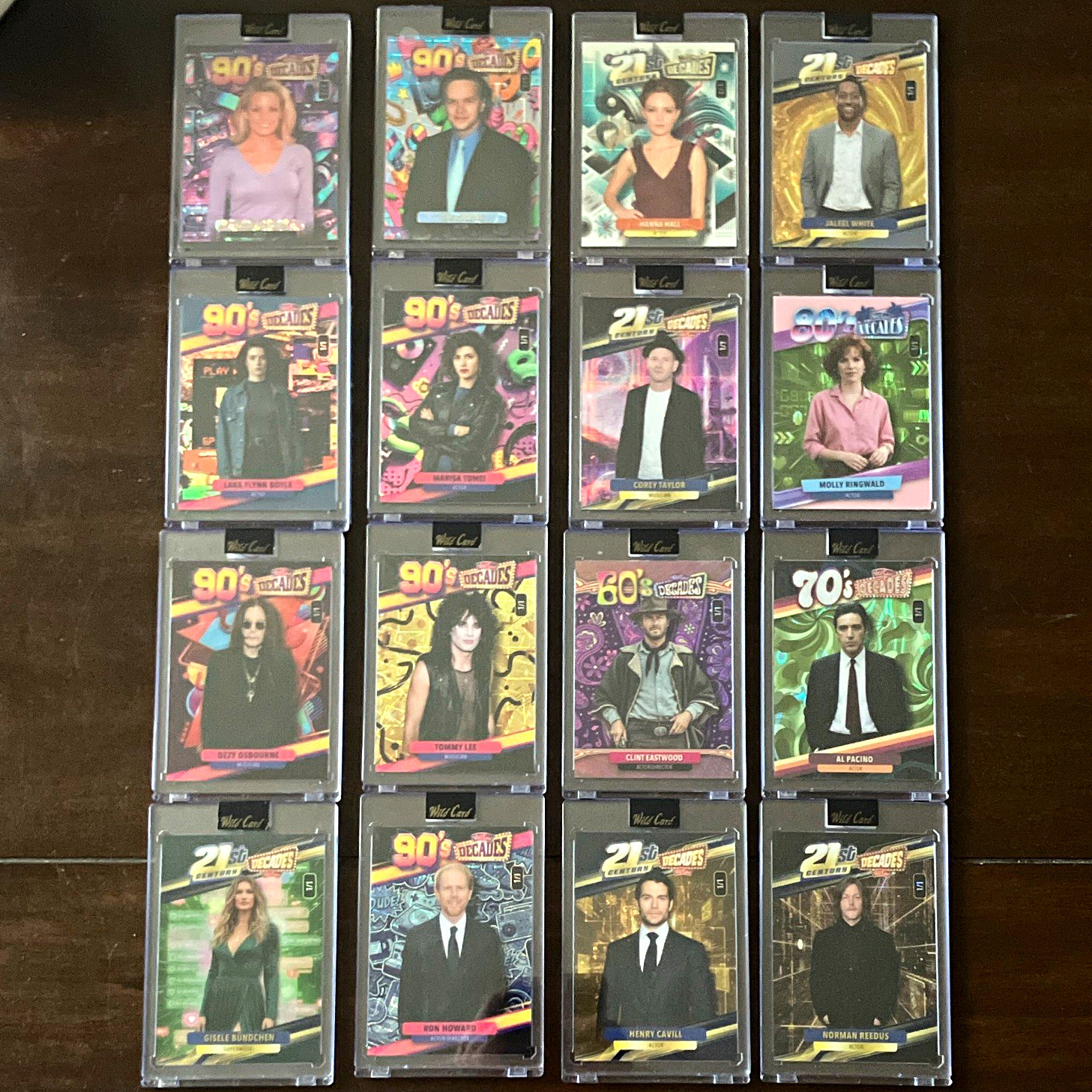 Wild Card Decades 1/1 2024 Non-Sport 16-Card Lot Gisele Bundchen + More