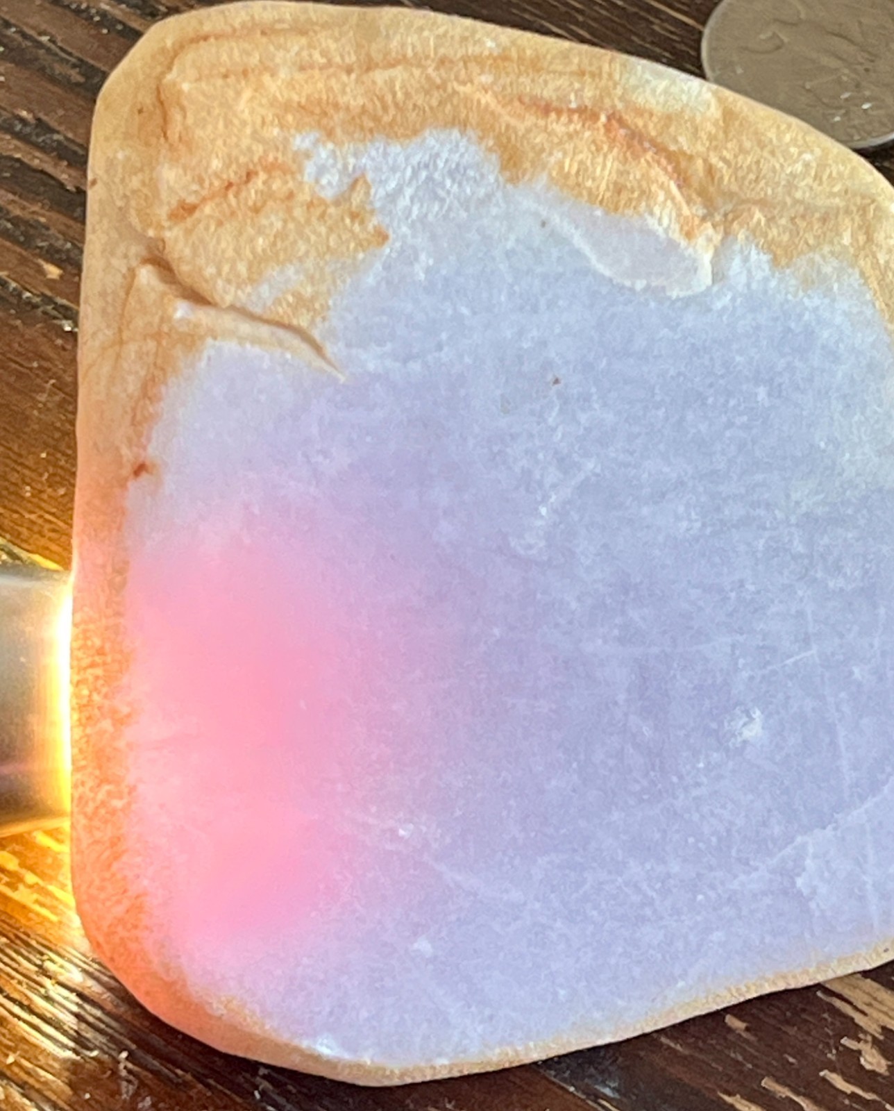 Certified Burmese Lavender Jadeite Rough 1lb Natural Untreated Purple Gem