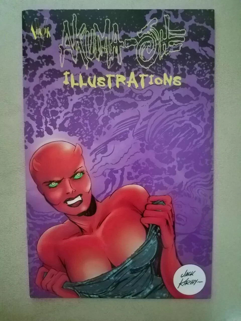 Akuma-She Illustrations Jack Kirby Variant Edfition Brand-New Mint 1999
