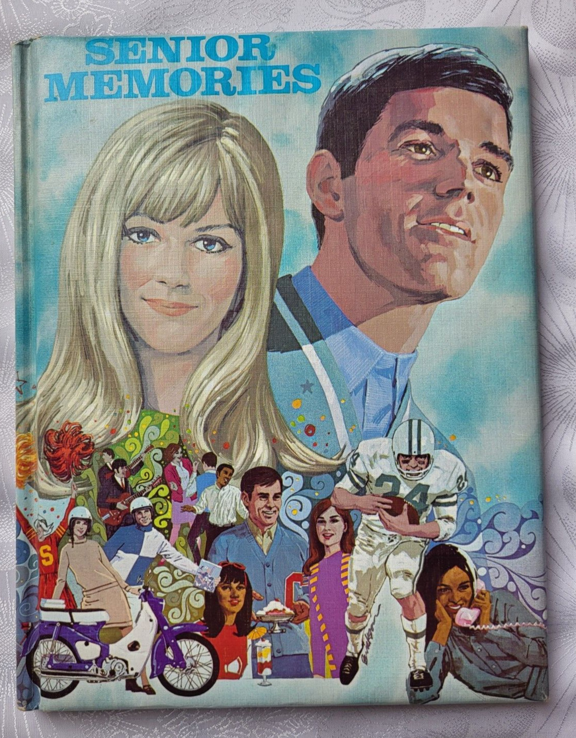 Vintage Josten's High School Senior Memories Keepsake Scrapbook Photo Album 1970 Vintage Josten's High School Senior Memories Keepsake Scrapbook Photo Album 1970