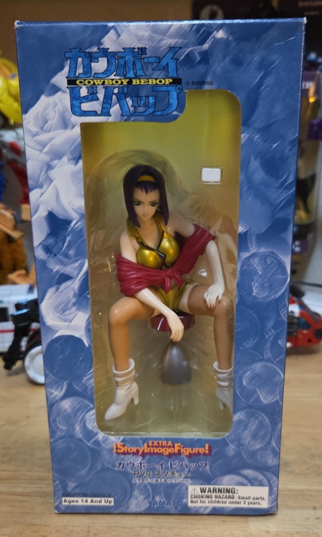 Yamato Extra StoryImageFigure Cowboy Bebop Faye Valentine PVC Statue Used/MOC