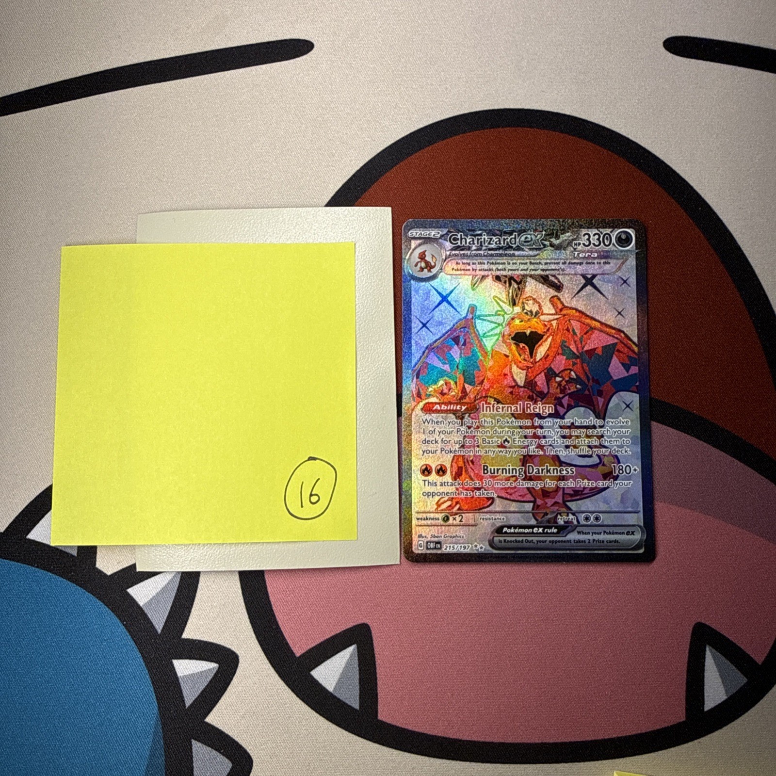 Charizard ex 215/197 Obsidian Flames