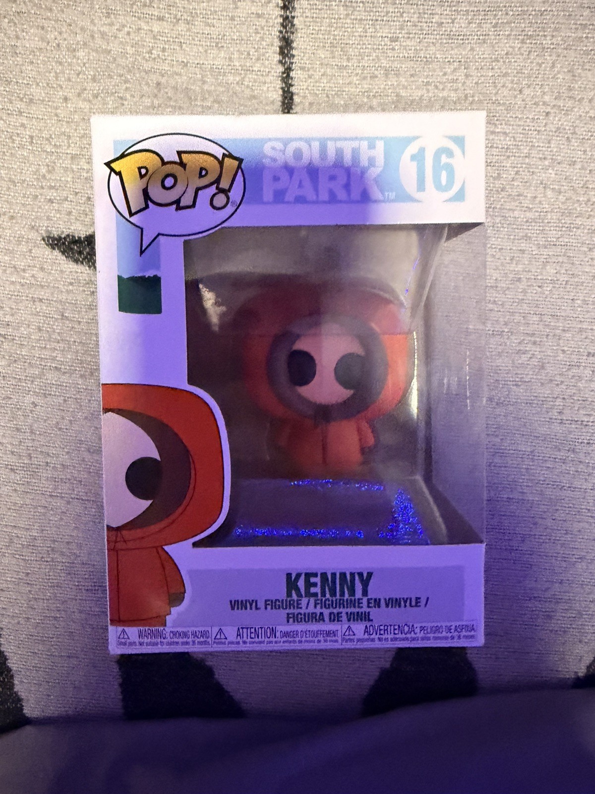 Funko Pop South Park Kenny McCormick Vinyl Figure #16 Boxed 2018