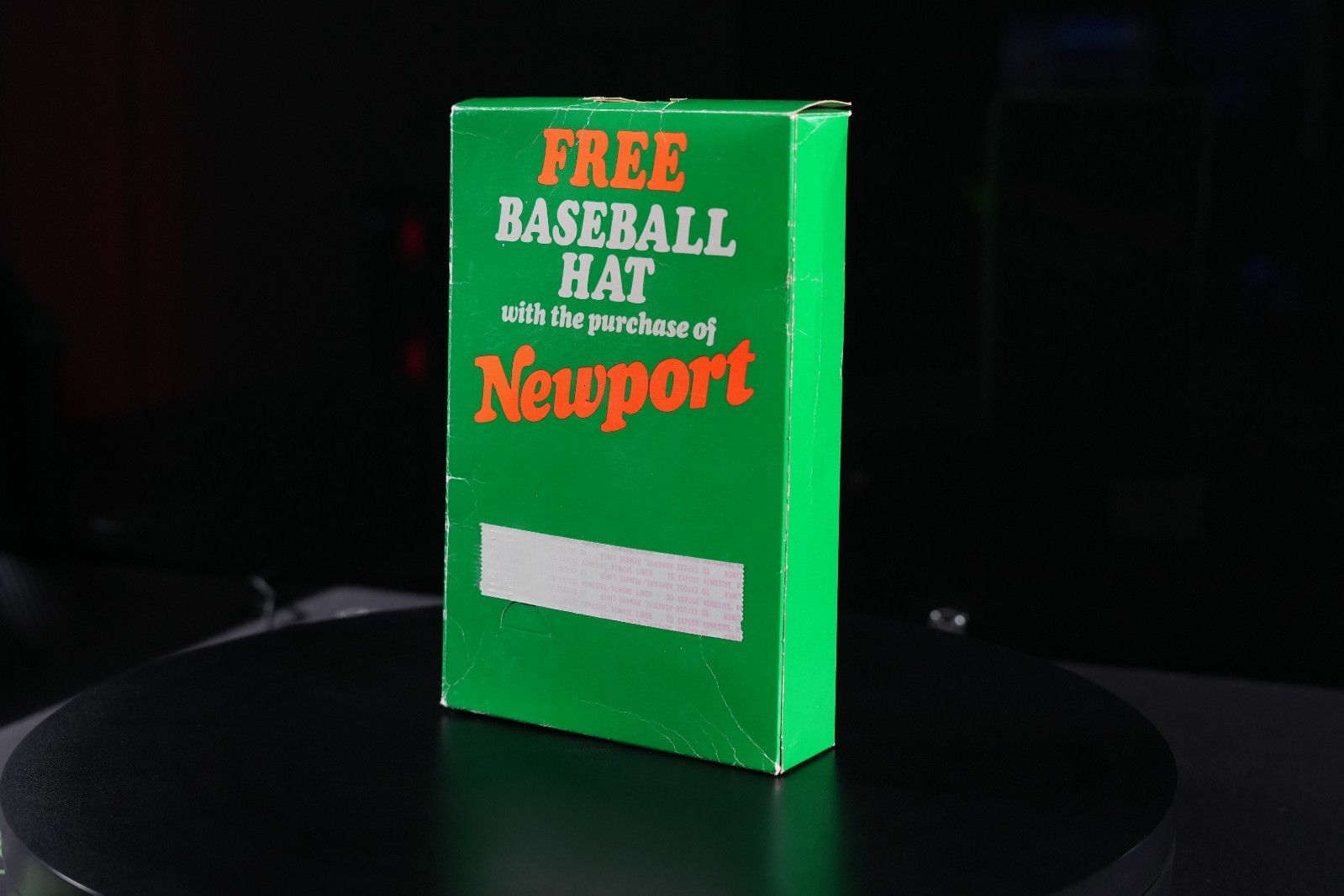 RARE Vintage 1991 Newport Tobacco Baseball Hat - NOS IN BOX