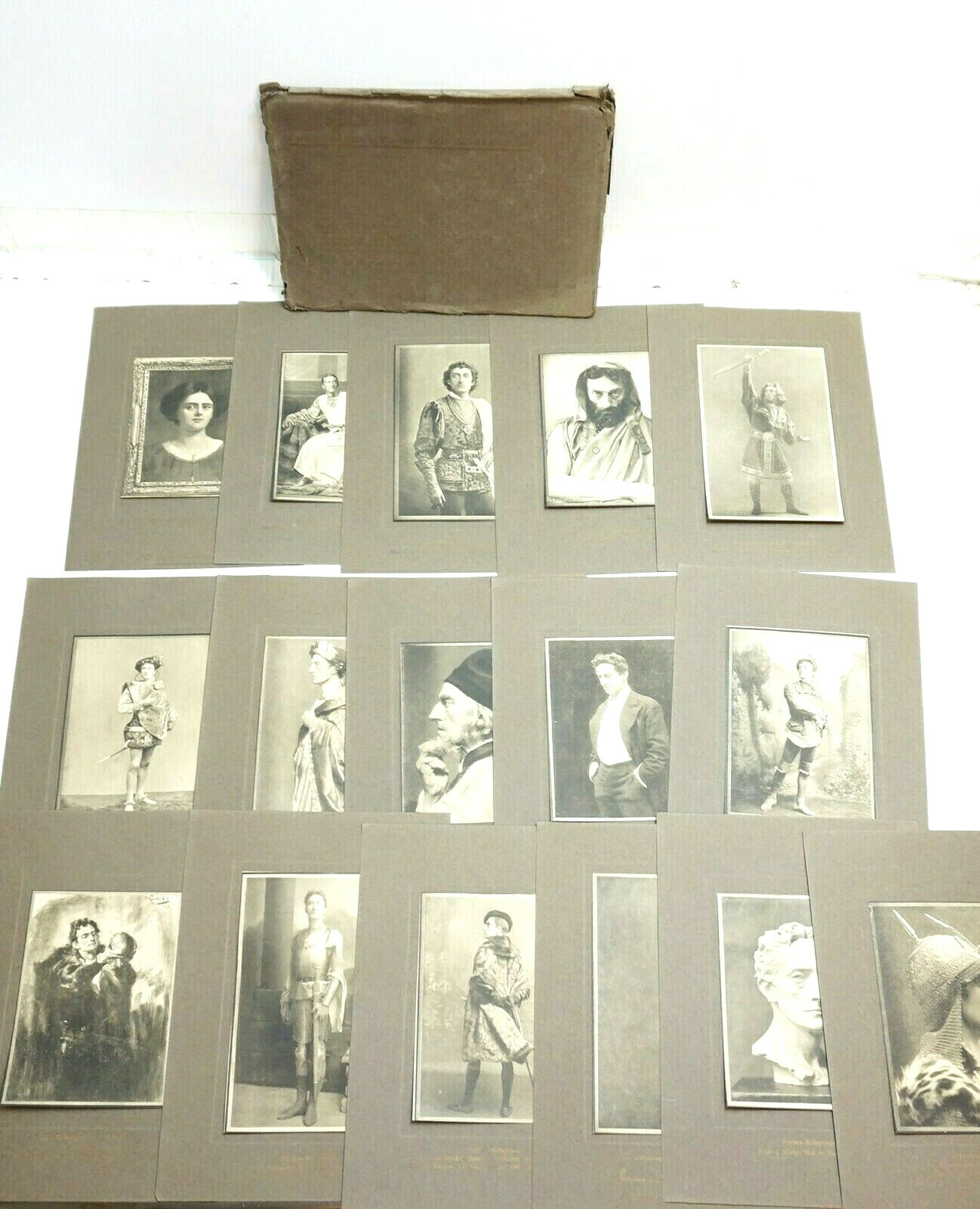 ANTIQUE 1912 SOUVENIR OF FORBES ROBERTSON\'S FAREWELL WITH GERTRUDE ELLIOTT
