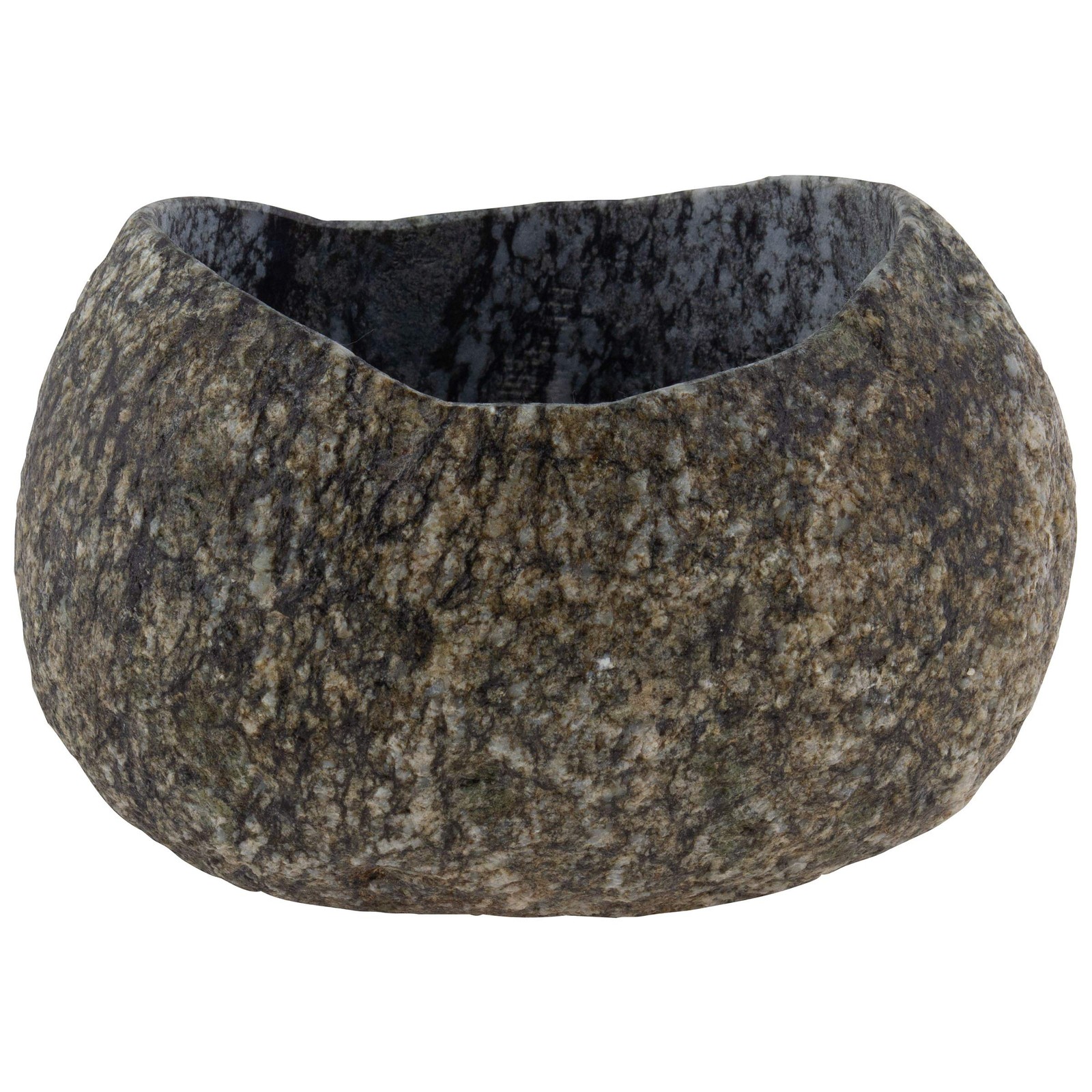 Karma Gifts River Stone Planter, Medium, 6.3\