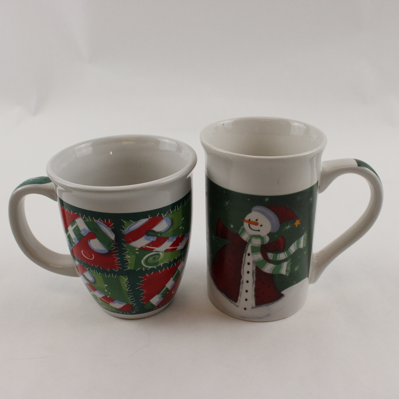 Lot of 2 Royal Norfolk Christmas Coffee Mugs