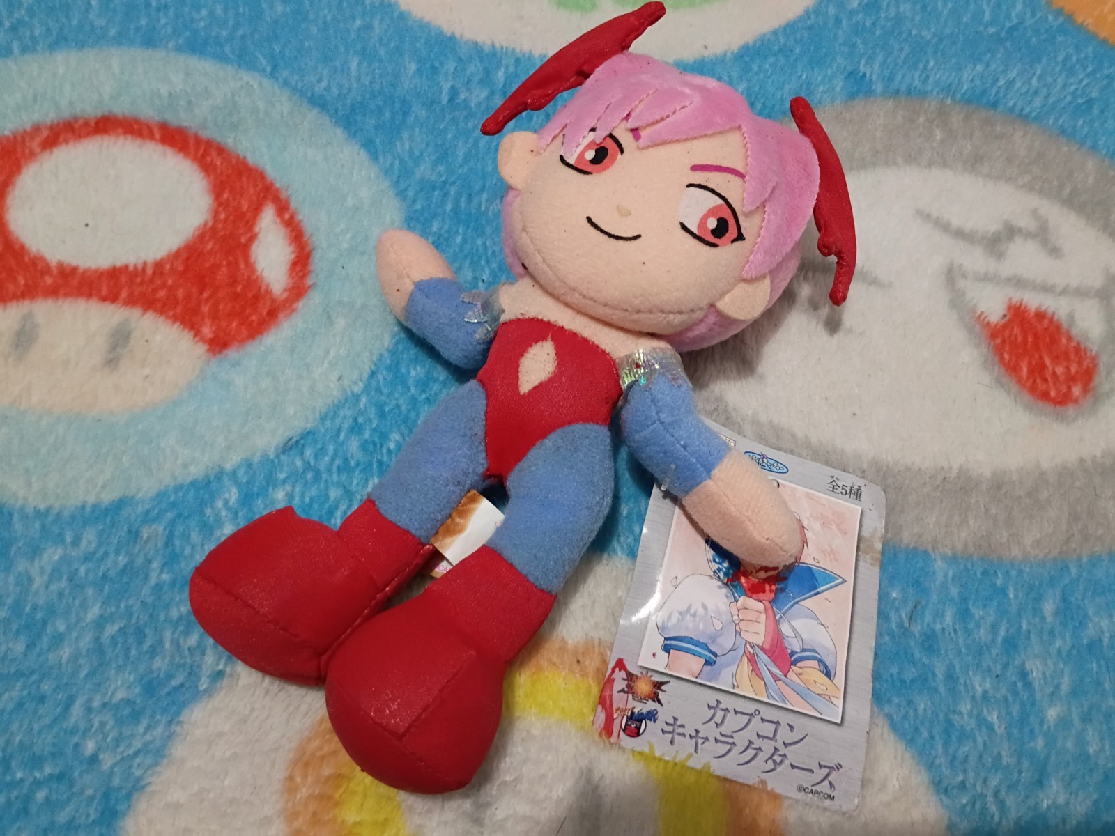 Rare Banpresto Capcom Girls Lilith Darkstalkers Plush Toy Doll 1998 Used Tagged