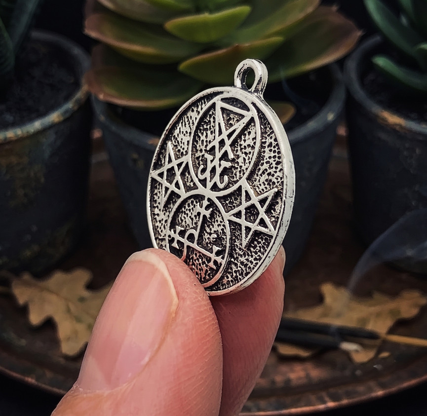 Black Magick Protection Advancement Amulet 666 Spell Castings Dark Energy Occult