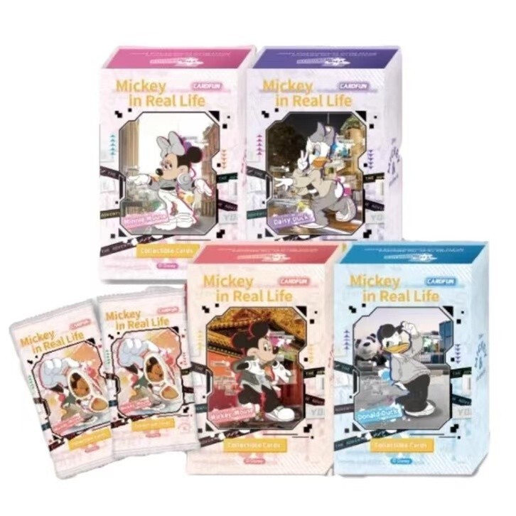 CardFun Disney Mickey Mouse Collection Trading Card Sealed  Random 1 Box