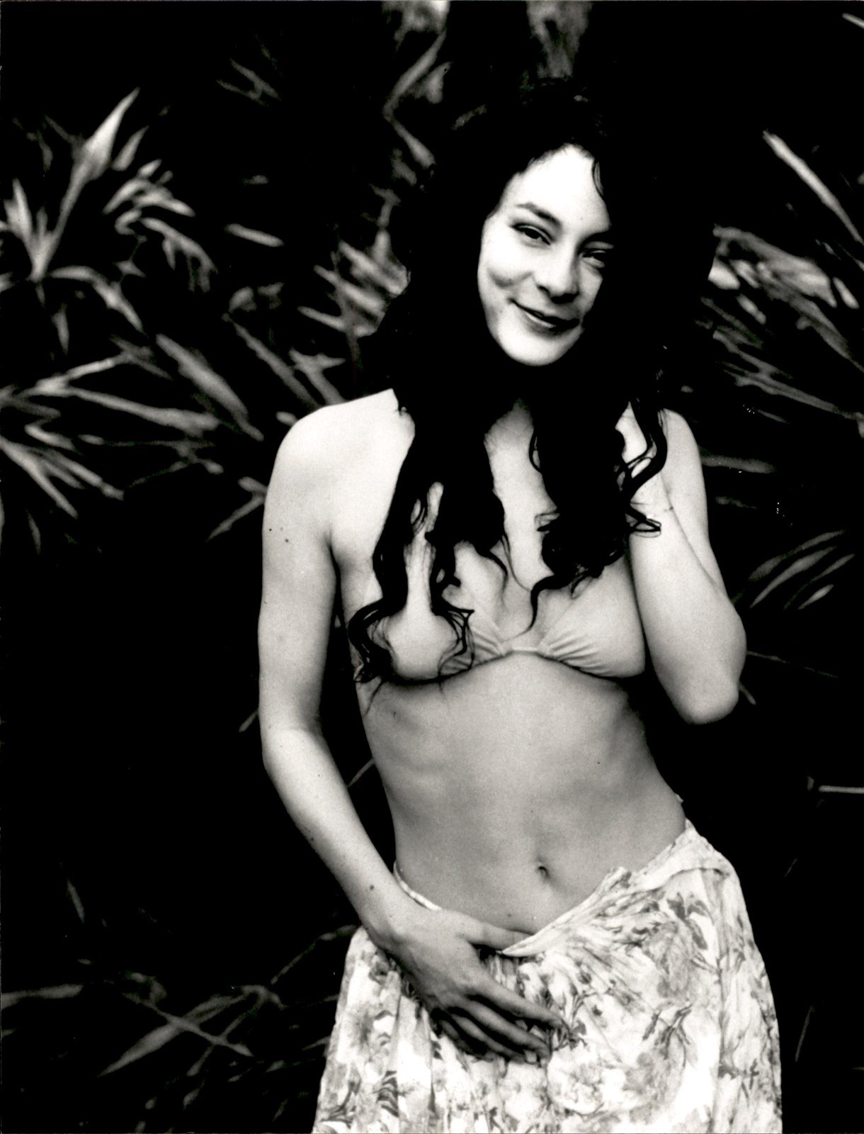 LD436 Original Photo ACTRESS MEG TILLY IN CUTE BIKINI PRETTY SMILE FLIRTATIOUS