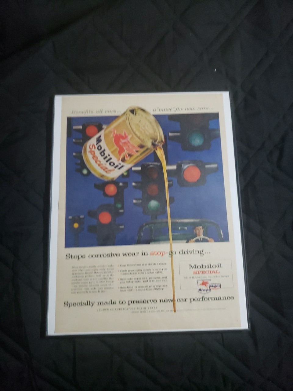 Mobil Oil 1957 Advertisement Framed