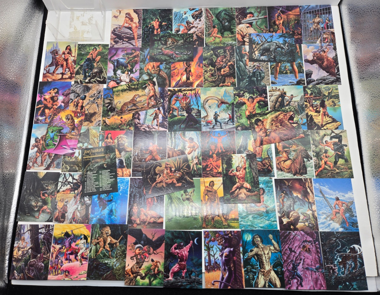 Joe Jusko\'s Edgar Rice Burroughs Collection Cards Base Set (1994) 1-60