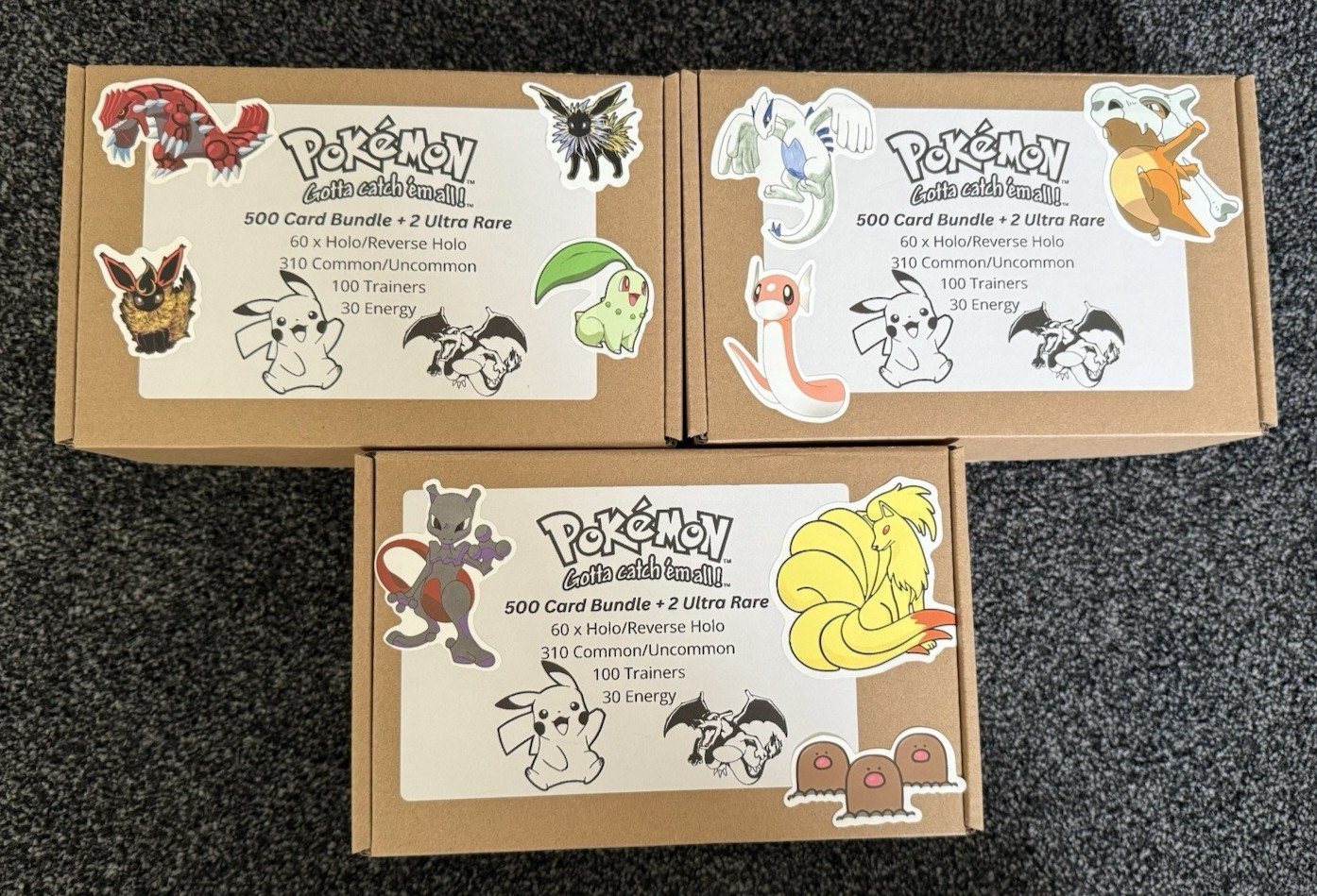 500 Pokemon Cards Bundle With 2 UR, 60 Holo Rare/Reverse - BEST BULK ON EBAY ✅