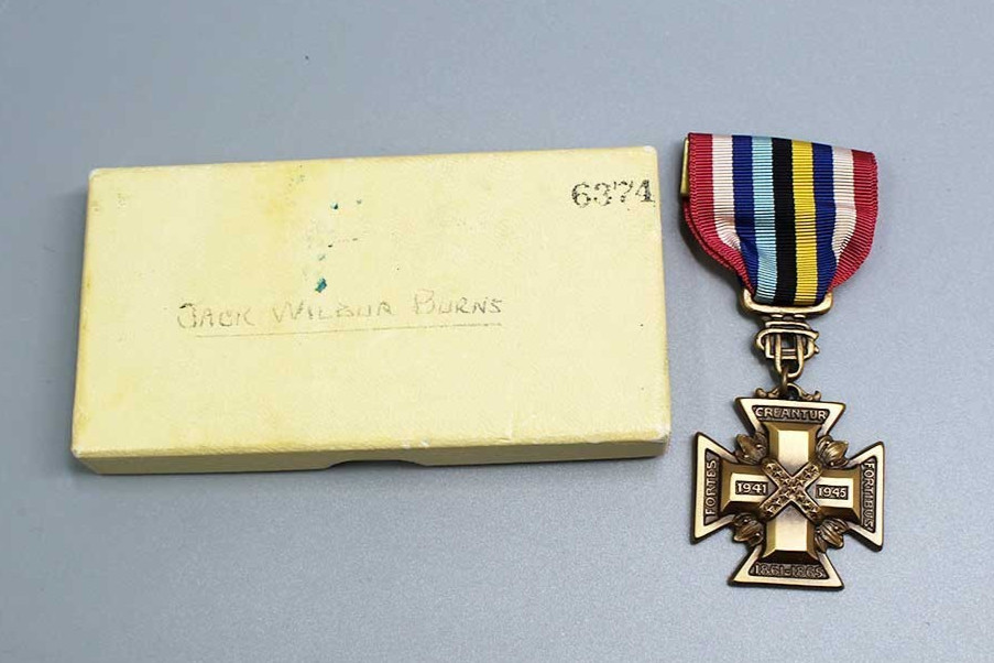 US UDC Military Service Cross for WW2 Service in Box . YMU4891