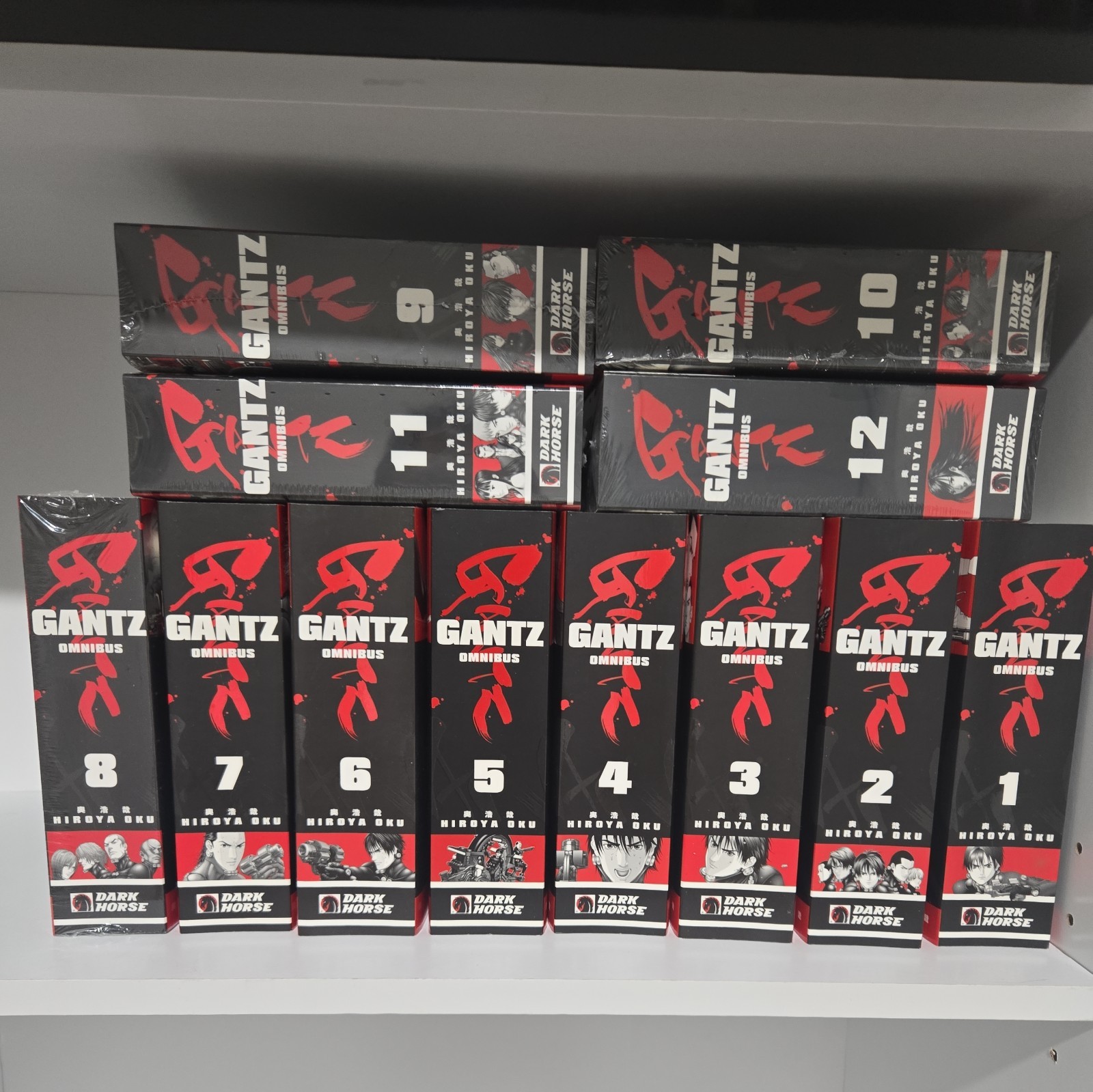 GANTZ Omnibus Volume 1-12 Vol New Complete Mint Condition some vols are sealed