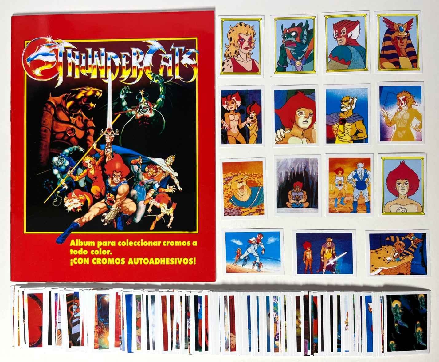 ALBUM THUNDERCATS Cromos + Full Set 255/255 PERU Reedition 2018 Lion-O Munn Ra