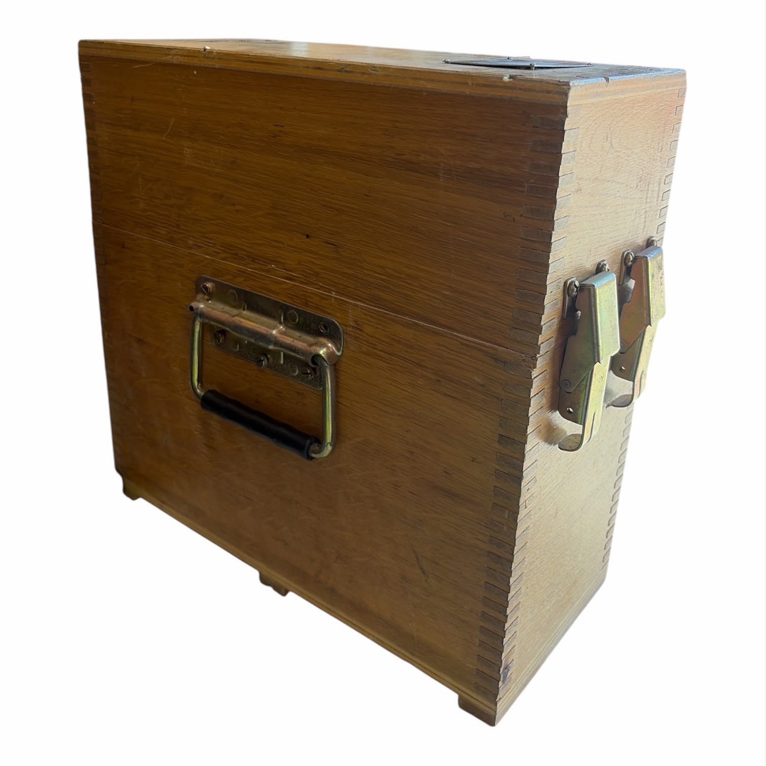 Vintage DH Instruments 99-303 KG Calibration Mass Wooden Case 11/89 USA