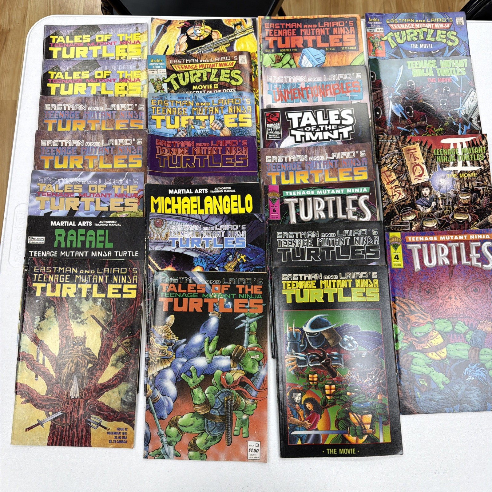 TEENAGE MUTANT NINJA TURTLES 25 Comic Lot 1985 + TMNT Eastman And Laird’s