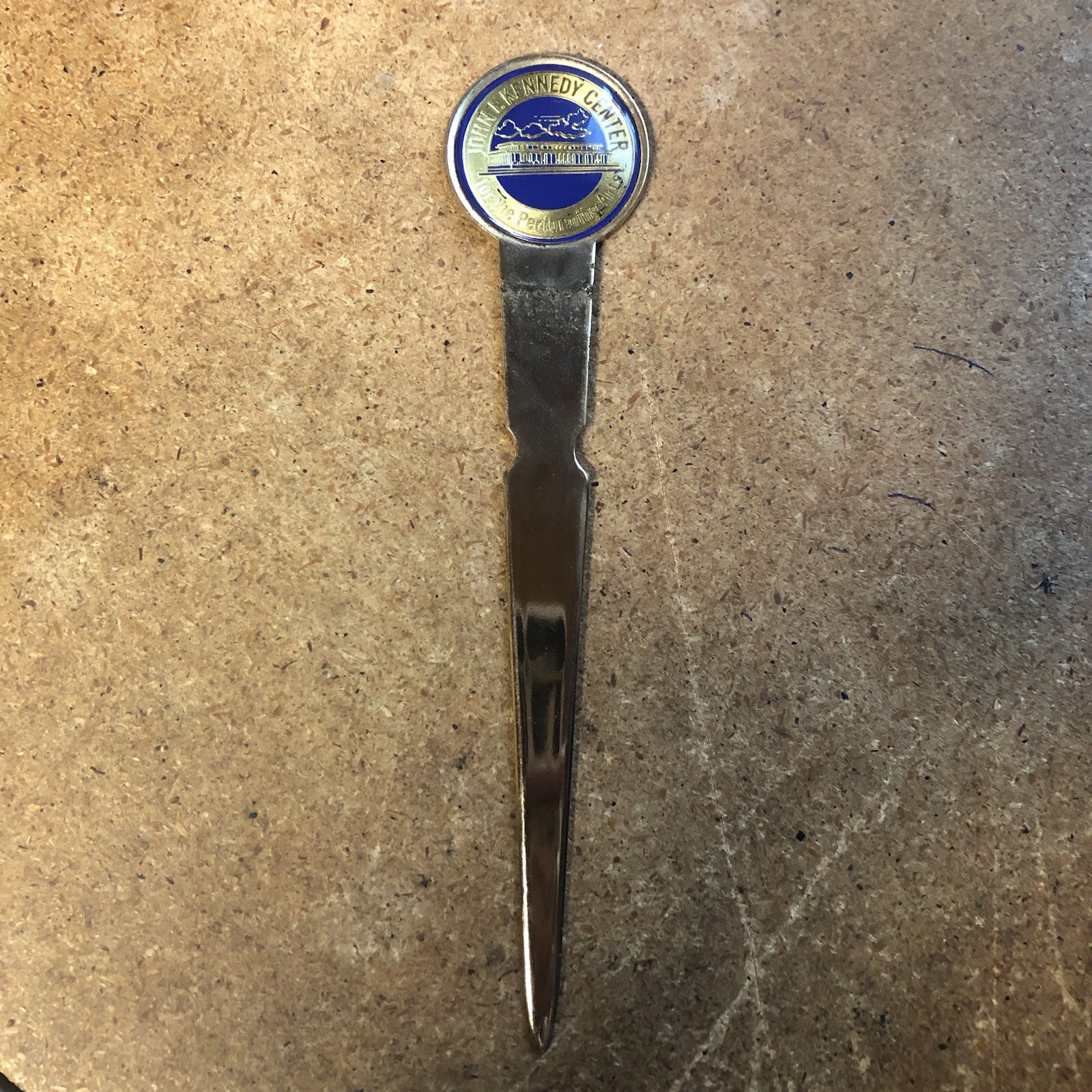 Vintage John F. Kennedy Center Letter Opener W/ Sheath