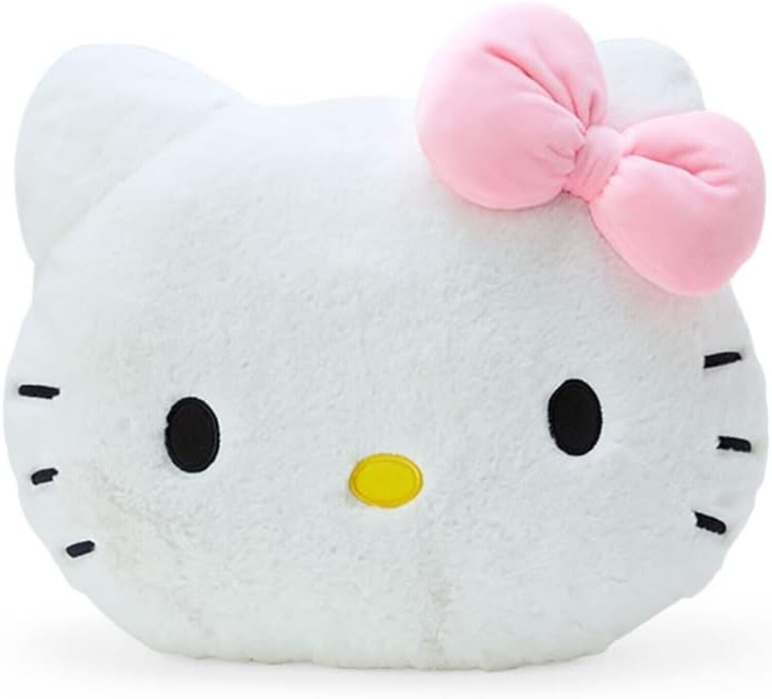 Sanrio Character Hello Kitty Face Shaped Cushion S Stuffed Toy Plush Doll New