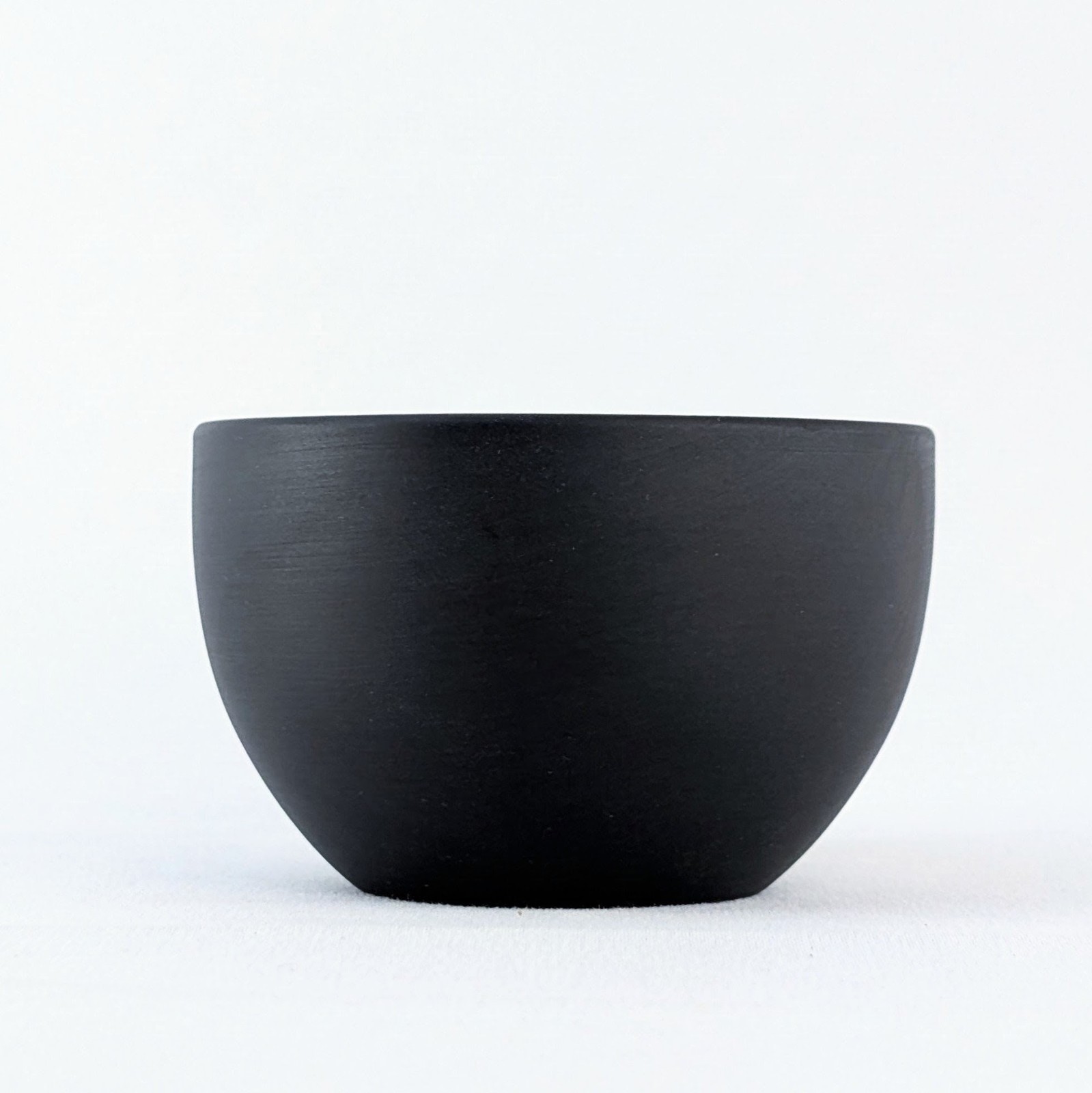 Vintage 1954 Wedgwood Black Basalt Mini Open Sugar Bowl England 2 7/8