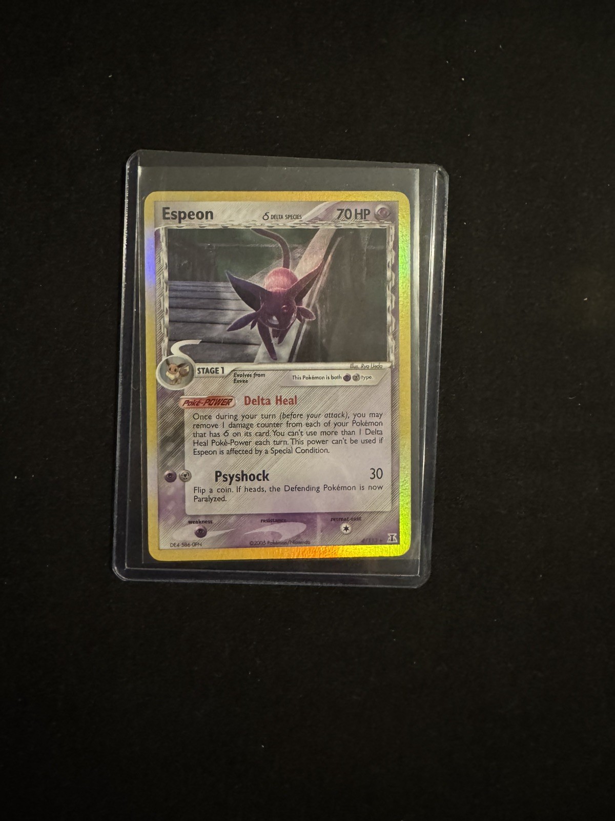 Pokémon TCG Espeon (Delta) EX Delta Species 4/113 Holo Rare