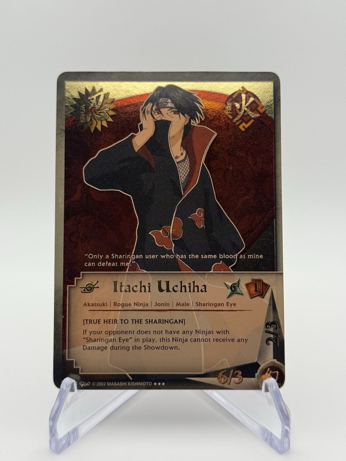 Naruto CCG Itachi Uchiha 203 SUPER RARE Dream Legacy MP