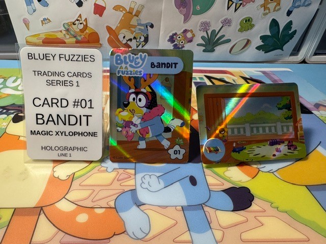 BLUEY FUZZIES SERIES 1 SHOW SCENE TRADING CARDS PICK FROM CHOICE LIST 70+ CARDS