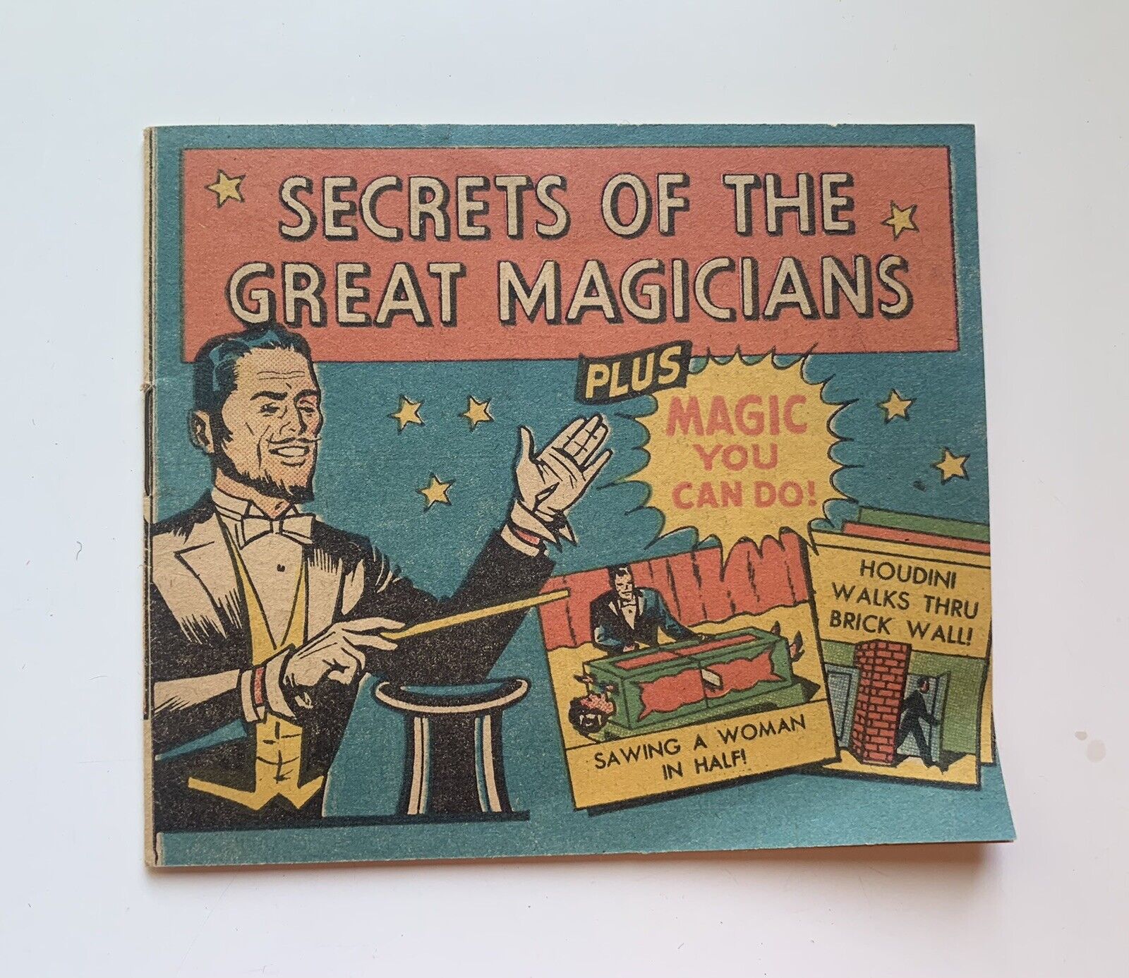 Vintage Vicks Advertising 1953 Secrets Of The Great Magicians Pamphlet