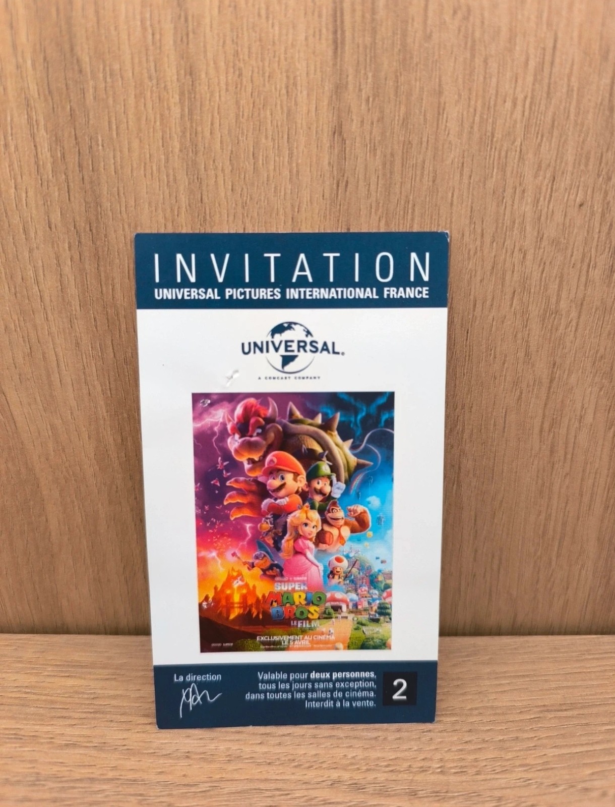 Screening Invitation The Super Mario Bros. Movie