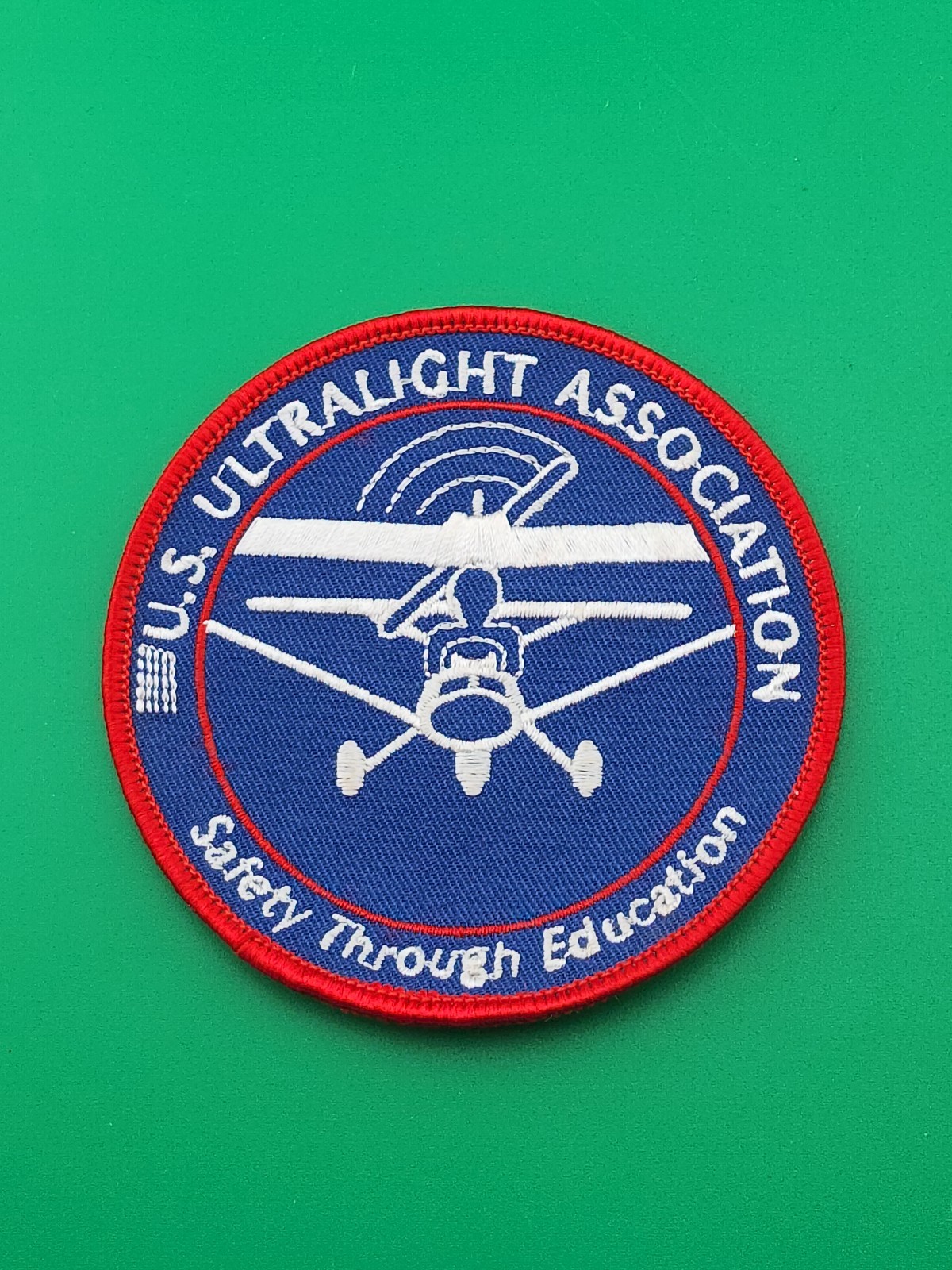 U.S. Ultralight Association Safety Through Education Airplane Patch NEW