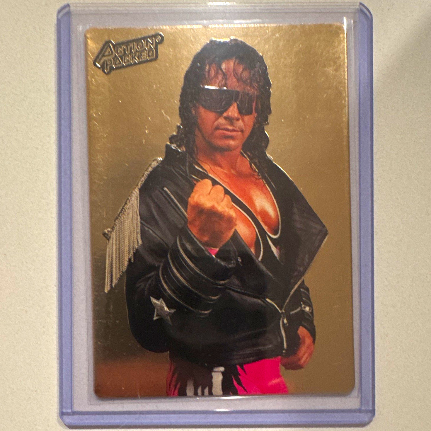 Action Packed 1994 WWF Action Packed Bret 