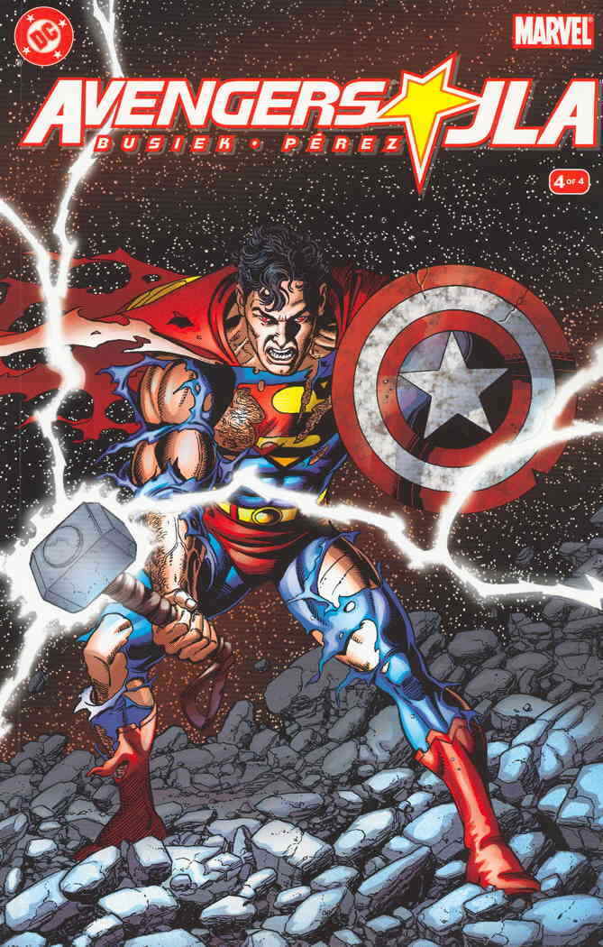 Avengers/JLA #4 VF/NM; DC | Kurt Busiek George Perez - we combine shipping
