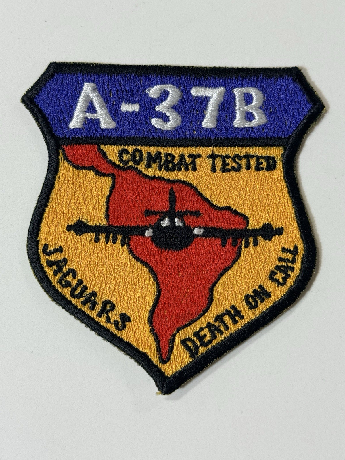 VERY RARE USAF US Air Force 24th TASS “JAGUARS” - Cessna A -37B Dragonfly Patch