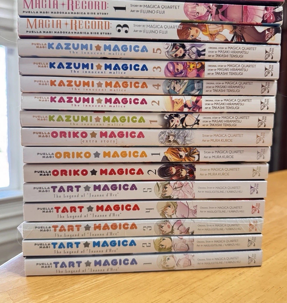 Puella Magi Madoka Magica Manga Oriko Kazumi Tart Suzune Eng (16vols total)