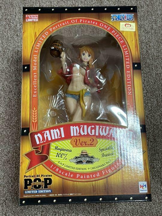 One Piece Portraits Of Pirates Nami Figure MUGIWARA Ver.2 Limited Megahouse JP