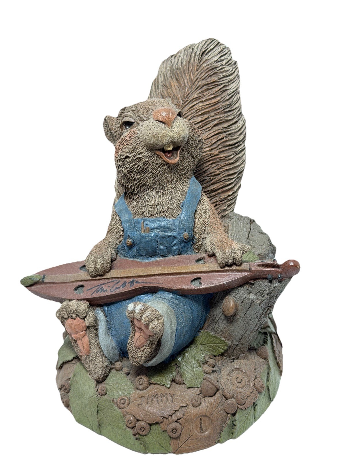 RARE #1 HAND SIGNED Tim Wolfe Jimmy Squirrel Figurine 1996 Cairn Promo Tom Clark RARE #1 HAND SIGNED Tim Wolfe Jimmy Squirrel Figurine 1996 Cairn Promo Tom Clark