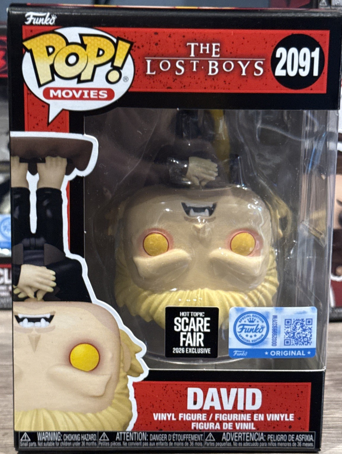 Funko Pop Vinyl: Scare Fair David - Hot Topic (Exclusive) #2091