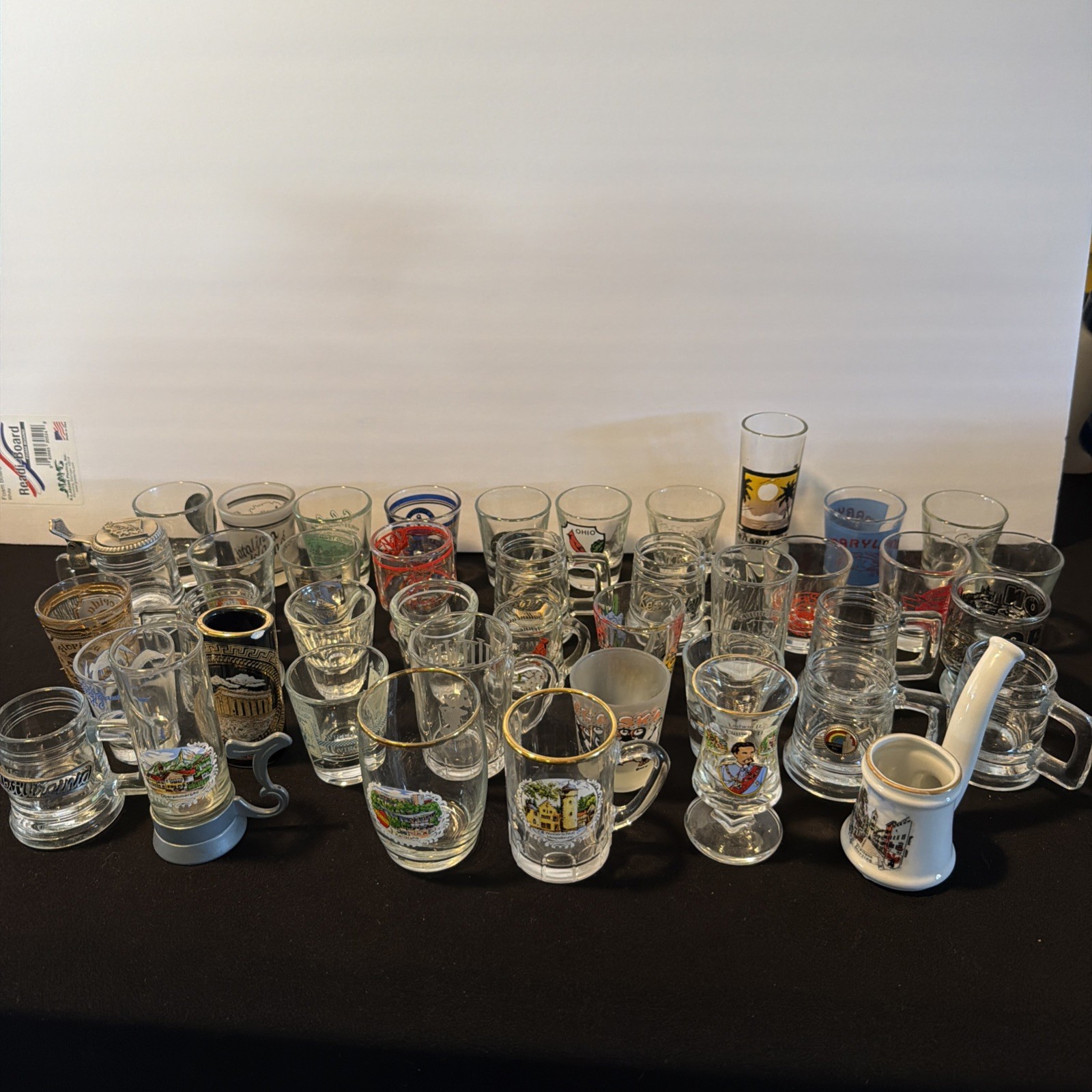Huge Lot Of 42 Shot Glasses - Vintage, Travel & More Instant Collection