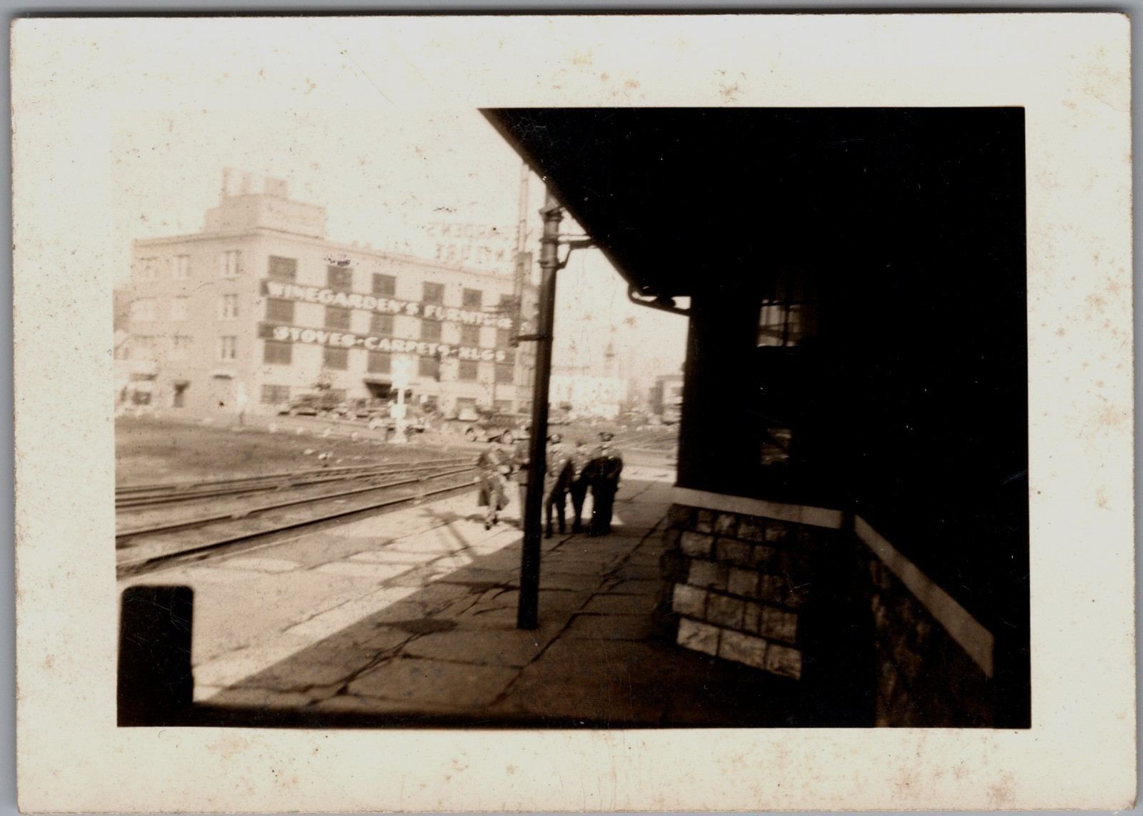 Vintage 1920s-1930s Bronxville Railroad Stn. Westchester NY Train Depot Photo Vintage 1920s-1930s Bronxville Railroad Stn. Westchester NY Train Depot Photo