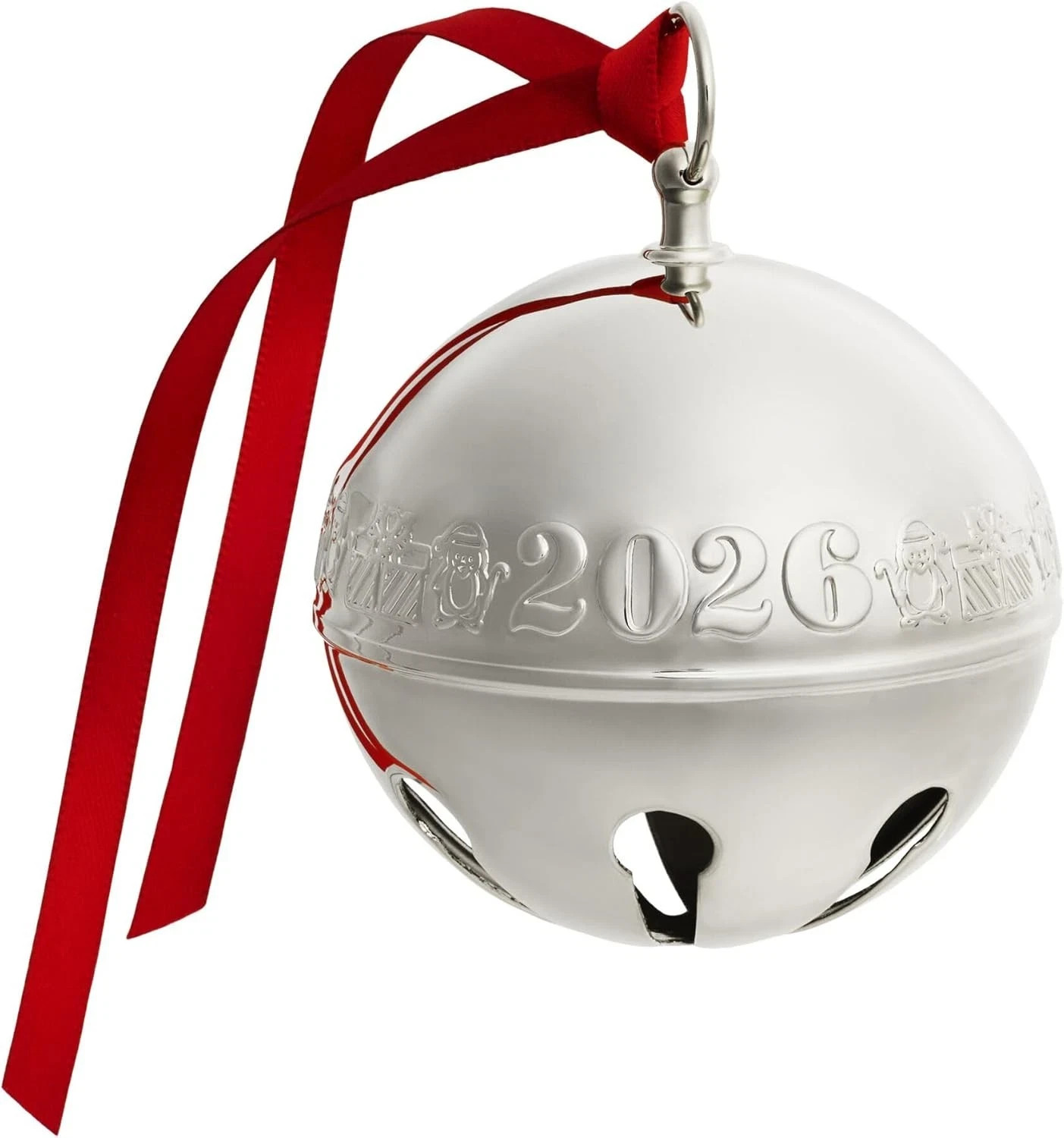 WALLACE 2026 ANNUAL SLEIGH BELL  56TH ANNIVERSARY EDITION, SILVER PLATE, MIB