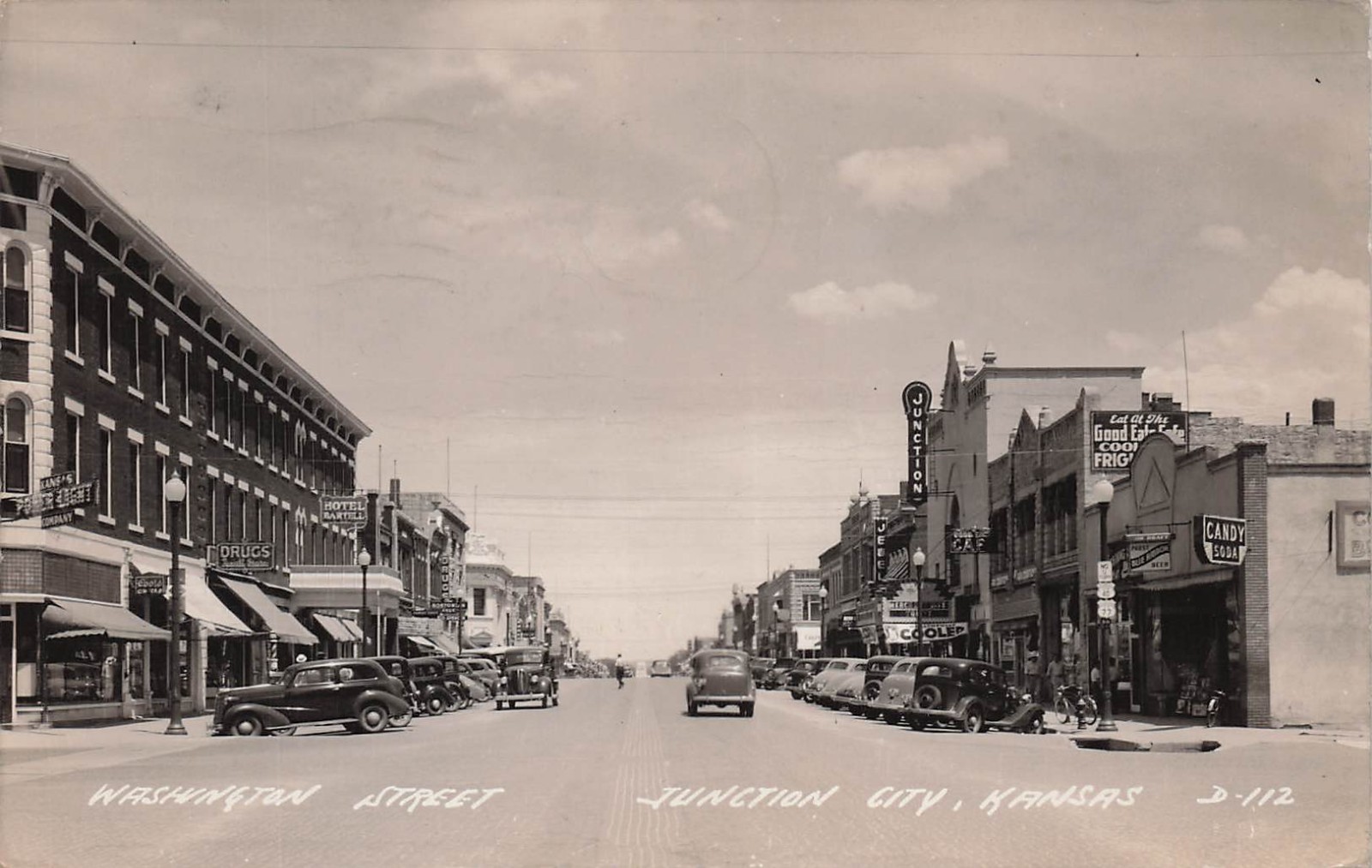Fort Riley KS Kansas Soldier Mail Military Base Photo Junction City Postcard 17A