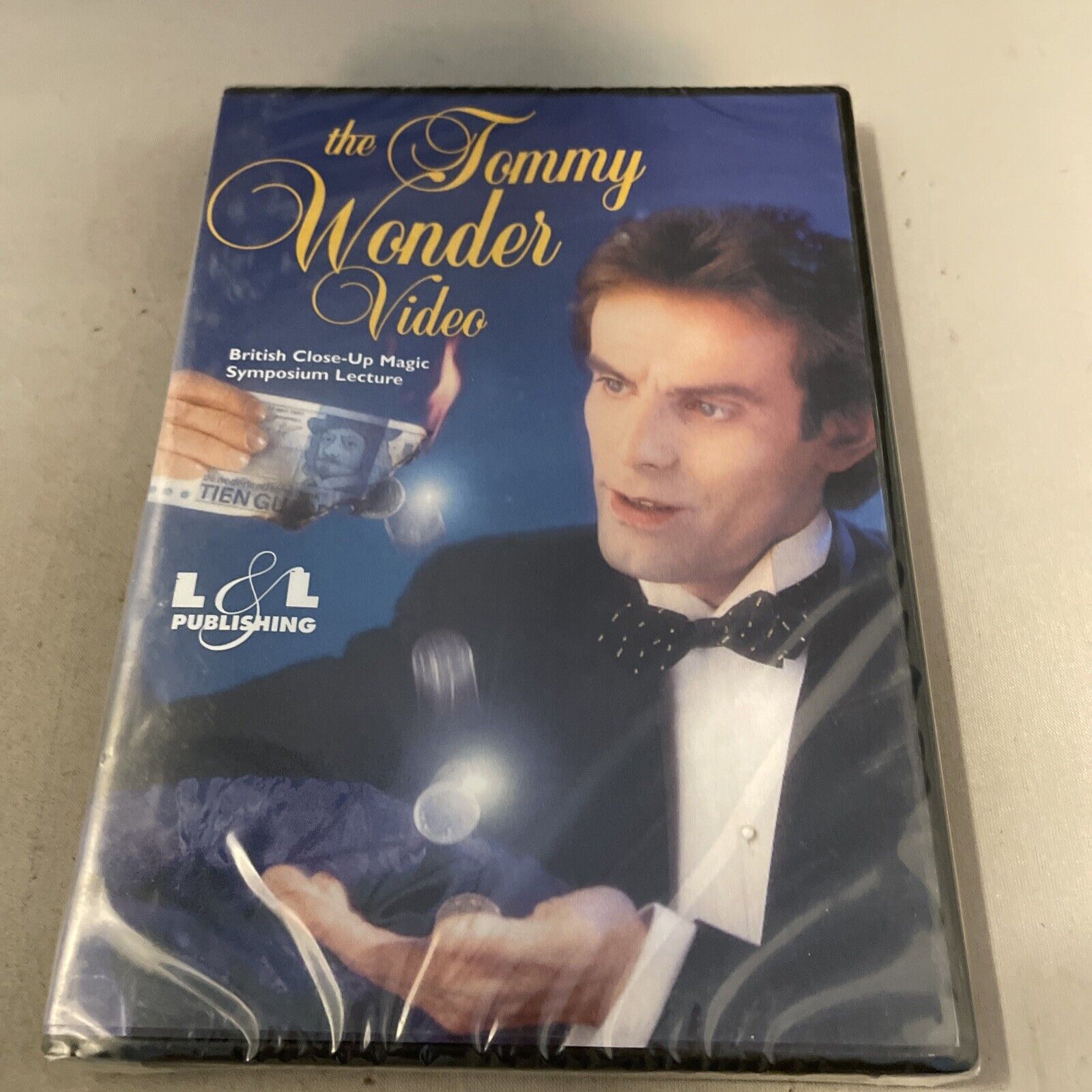 The Tommy Wonder Video British Close Up Magic Symposium Lecture DVD NEW SEALED