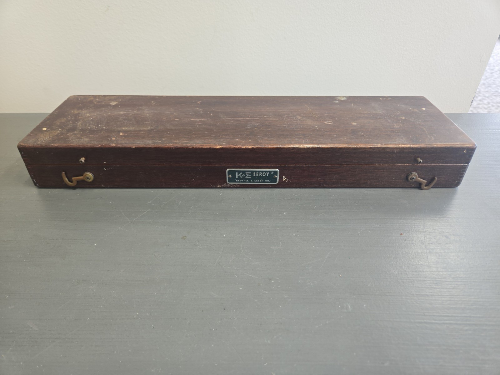 Vintage Leroy Lettering Keuffel & Esser CO. S18 USA W/ Wooden Case Vintage Leroy Lettering Keuffel & Esser CO. S18 USA W/ Wooden Case