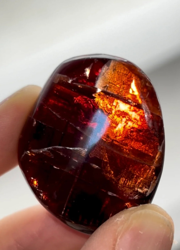 Incredibly Vibrant Red Villiaumite